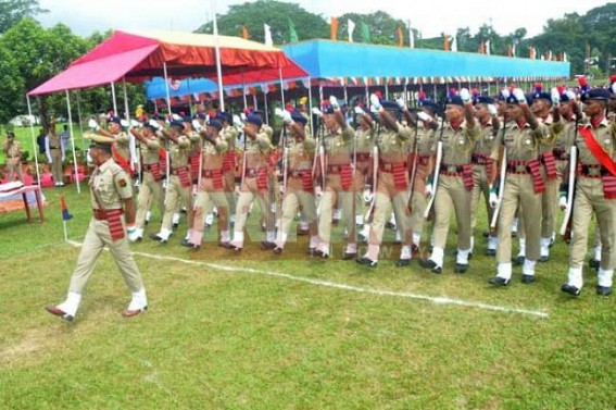 Tripura to observe 69th Independence Day: Parade rehearsal on peak Tripura to observe 69th Independence Day: Parade rehearsal on peak